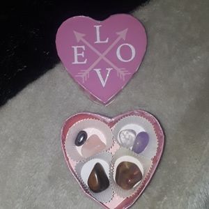 Valentine's day crystal gift set